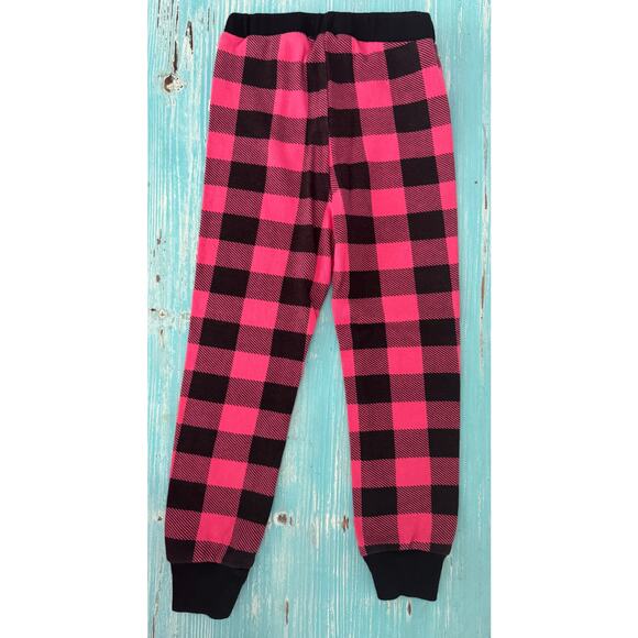 Lazy One Pink & Black Bear PJ Pants SIze 2T - Picture 2 of 2